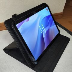 ほぼ新品 タブレットケース 10.1インチ 9-10インチタブレット用汎用ケース 角度調整 360度回転保護ケース/カバー スタンドの画像