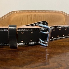 【美品】トレーニング🏋️ベルト💪レザーの画像