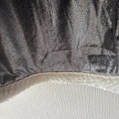 フリースジャケット黒の画像