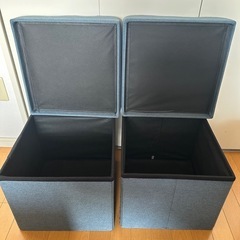収納付きスツールの画像