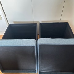 収納付きスツールの画像