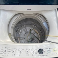 【2021年製】Haier ハイアール 全自動電気洗濯機 5.5kg JW-C55の画像