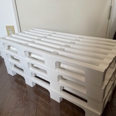プラスティック製すのこ4個の画像