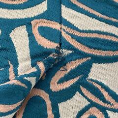 ERUKEI SETTAN エルケイセッタン バストカットデザイン ミディドレス ブルー キャバドレスの画像