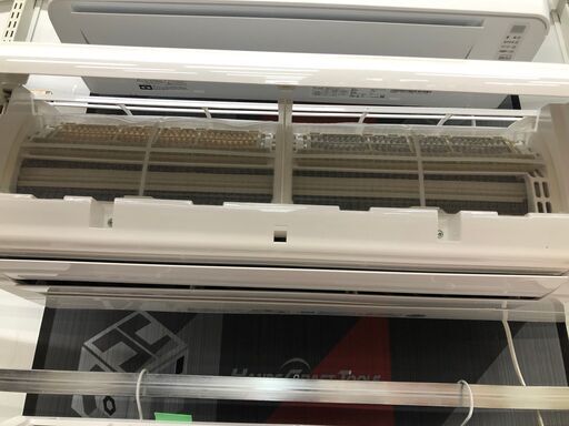 三菱 10畳用 ルームエアコン SRK28TY-W 2021年製 2.8kw 100v リモコンなし 室内機＋室外機セット 中古品