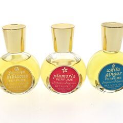 【ハワイ限定】Perfumes of Hawaii 香水3本セット（Hibiscus / Plumeria / White Ginger）の画像