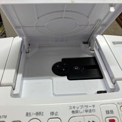 O 2508-508 TOSHIBA TY-CDK8 CDラジオカセットレコーダー 2016年製 ケーブル有り・リモコン無し 動作確認済み キズ汚れ有りの画像