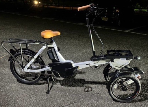 お手元22万‼️新箱‼️近隣配送可‼️TOYODA トライクキャリー　3輪電動アシスト自転車