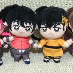 らんま1/2 ぬいぐるみ 5体セット 15cmの画像