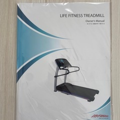 Life Fitness トレッドミル　ランニングマシン　の画像