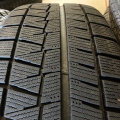 BS 215/60R17 4本 古い冬タイヤバリ山 長期保管品 アルファードエルグランドエリシオンの画像