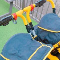 (美品‼️)双子用ベビーカー　Aprica の画像