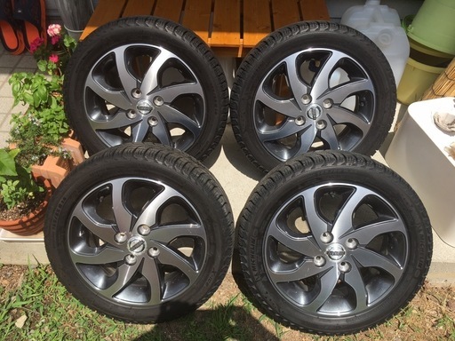 日産純正アルミホイール&スタッドレス
