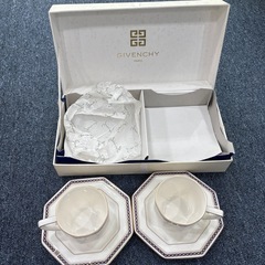◆未使用◎レトロ　GIVENCHY ペアコーヒーカップ 2個セットの画像