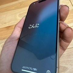 iPhone 15 pro 256GB Simフリー　画面新品　の画像