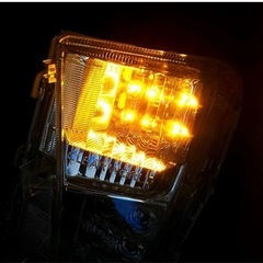 30プリウス　後期　ウィンカーLED デイライトの画像