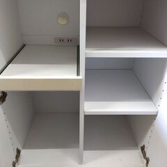 ミニレンジボード 幅60×奥39.5×高89cm キッチン 収納 家具 食器棚 ラック ミドルレンジボード  札幌市 中央区 南12条の画像