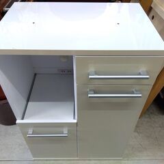 ミニレンジボード 幅60×奥39.5×高89cm キッチン 収納 家具 食器棚 ラック ミドルレンジボード  札幌市 中央区 南12条の画像