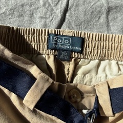 Polo ラルフローレン ショートパンツ 12M ベージュ ベルト付の画像