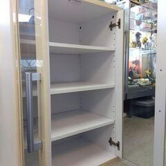 ミニ食器棚 幅60×奥39.5×高89cm キッチン 収納 家具 ラック 札幌市 中央区 南12条の画像