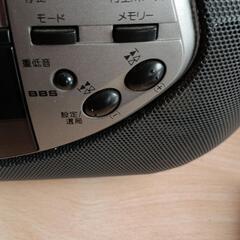 カシオのCDラジカセの画像
