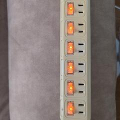 6口コンセントの画像