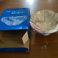 フルーツ柄　大鉢2枚セット　未使用品の画像