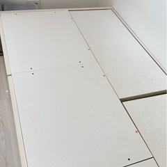ニトリ　シングルベッドフレームの画像
