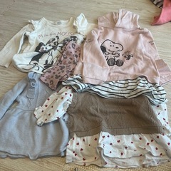 子供服　女の子　90 まとめ売り 
18着 の画像