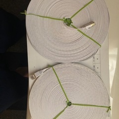 AnKuly LANケーブル (50m) フラットケーブル CAT6の画像