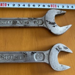 両口スパナ　2本セットの画像