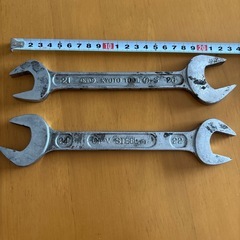 両口スパナ　2本セットの画像