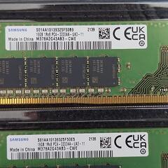 【箱無し　カバーのみ】Samsung DDR4-3200  PC4-25600 16GB×2枚の画像