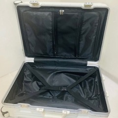【決まりました】キャリーケース スーツケース ホワイト 軽量 旅行/Y063-18の画像