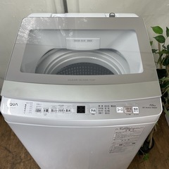 R615 ☀️ ジモティー限定特別価格！ 2023年製の高年式！ AQUA 洗濯機（洗濯7.0㎏) AQW-P7NJ ⭐ 動作確認済 ⭐ クリーニング済の画像
