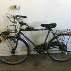 A-63 （S）岐阜発　BRIDGESTONE/ブリジストン/MONTE CARLO/レトロ自転車/22インチ/6段変速/走行確認/防犯有り/現状品　　R6 11/9 1.0の画像