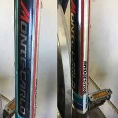 A-63 （S）岐阜発　BRIDGESTONE/ブリジストン/MONTE CARLO/レトロ自転車/22インチ/6段変速/走行確認/防犯有り/現状品　　R6 11/9 1.0の画像