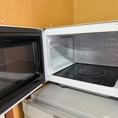 良品‼️高年式‼️2023年製　アイリスオーヤマ　電子レンジ KMB-F186-W フラットテーブル の画像