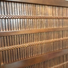 木製ついたての画像