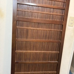 木製ついたての画像