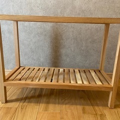 木製ラックの画像