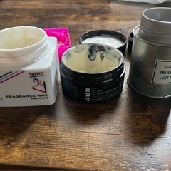 ヘアワックス　3点セットの画像