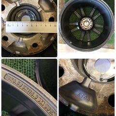 ★ A1115 エフ・ディレクション ホイール 18×8.5J ５穴 +53 PCD114.3 18インチ 石狩市 直接取引可の画像