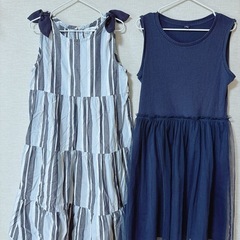 150cmワンピース、ショートパンツ、スカート、トップス8点点set!!美品の画像