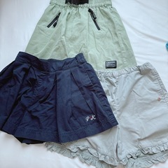 150cmワンピース、ショートパンツ、スカート、トップス8点点set!!美品の画像