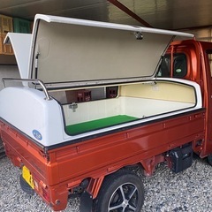 軽トラ　荷台　ボックス　FRPの画像