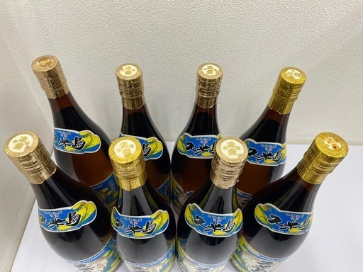 【未開封】泡盛8本おまとめ　久米島　1800ml　43度　詰め口19.02x4本　18.05x3本　不明ｘ1本＃37974