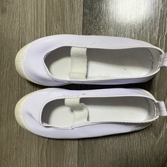 学校 スクール 白 上靴の画像