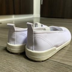 学校 スクール 白 上靴の画像