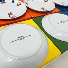 M【未使用品】非売品 LAWSONミッフィー 平皿 プレート 6枚セット 限定 食器の画像